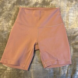 Lululemon Wunder train high rise short 6”